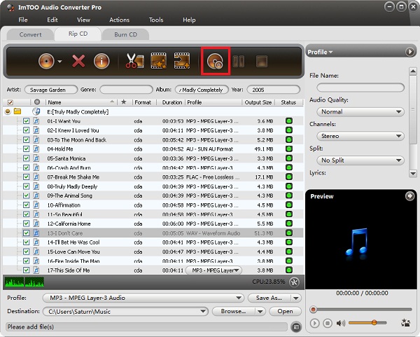 Convert MP4 to MP3