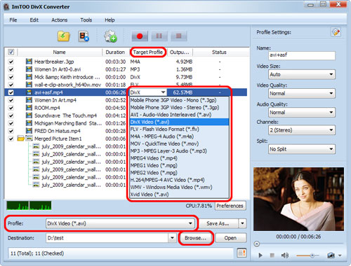 use divx converter