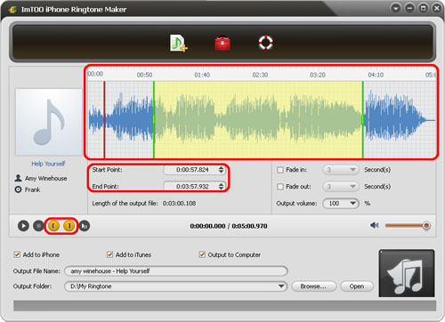 ImTOO iPhone Ringtone Maker
