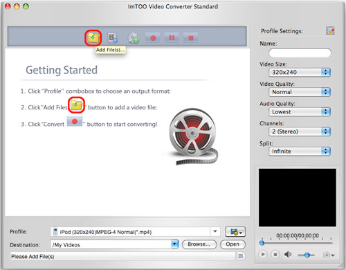 imtoo video converter standard