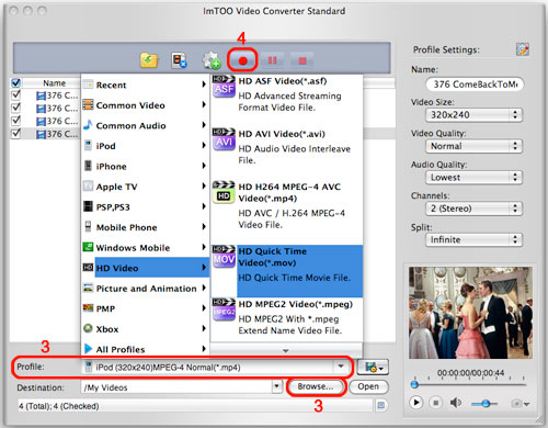 ImTOO Video Converter Standard for Mac