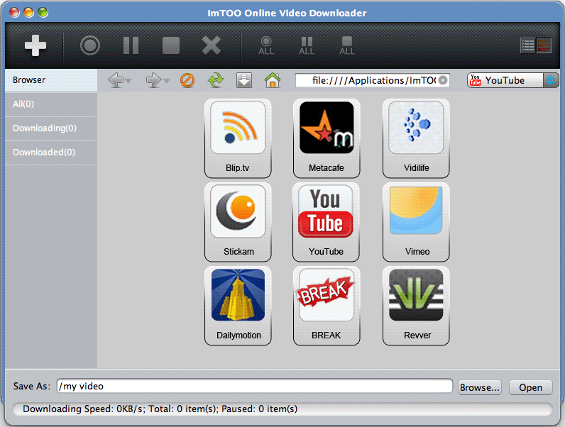 Online Video Downloader for Mac