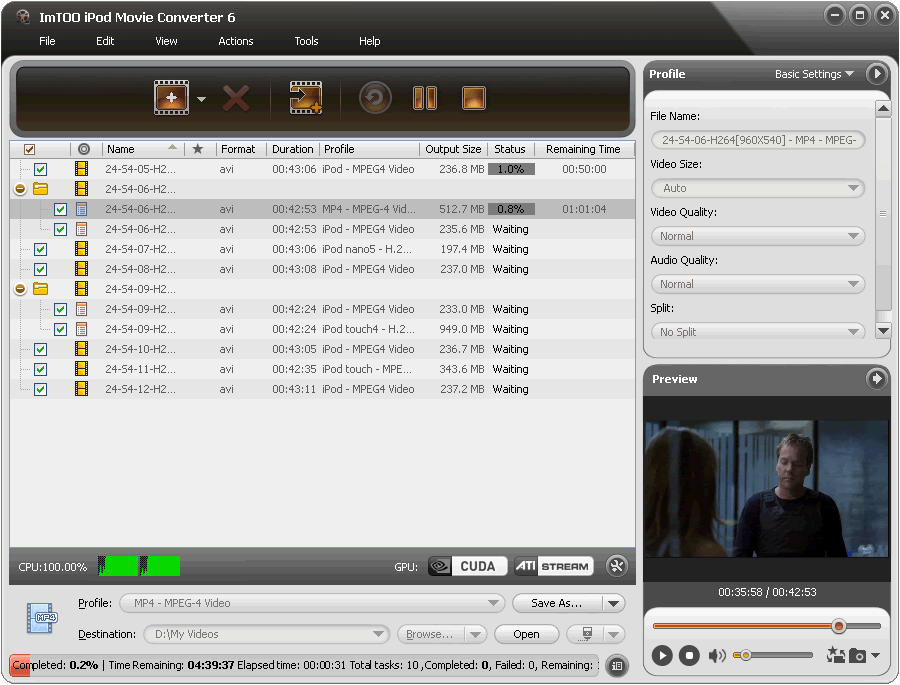 ImTOO iPod Movie Converter ImTOO iPod Movie Converter
