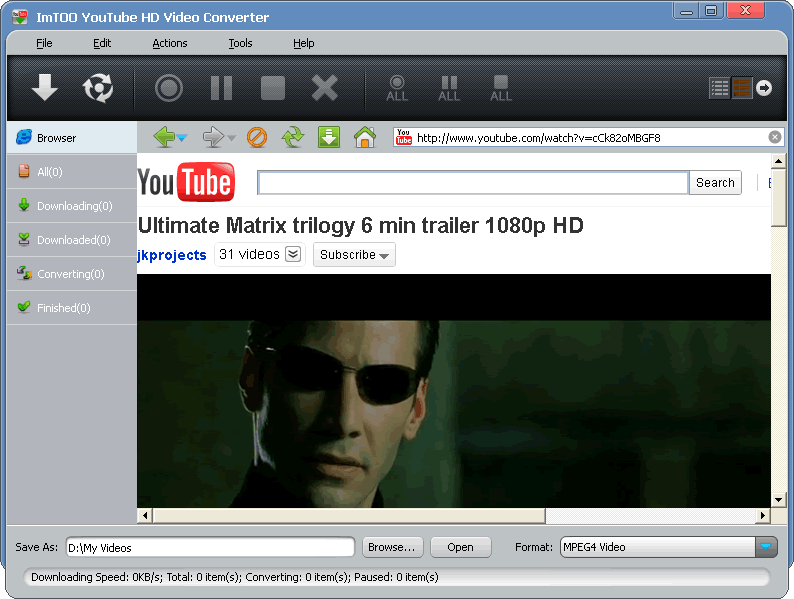 YouTube HD Video Converter 